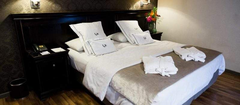 Cama Doble Hotel Lennox Ushuaia Tierra Del Fuego