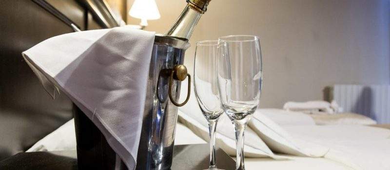 Champagne Servicio Habitacion Hotel Lennox Ushuaia Tierra Del Fuego
