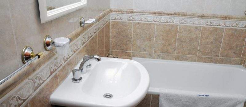 Bano Cabosandiego Ushuaia Aparthotel Cabo San Diego Tierra Del Fuego