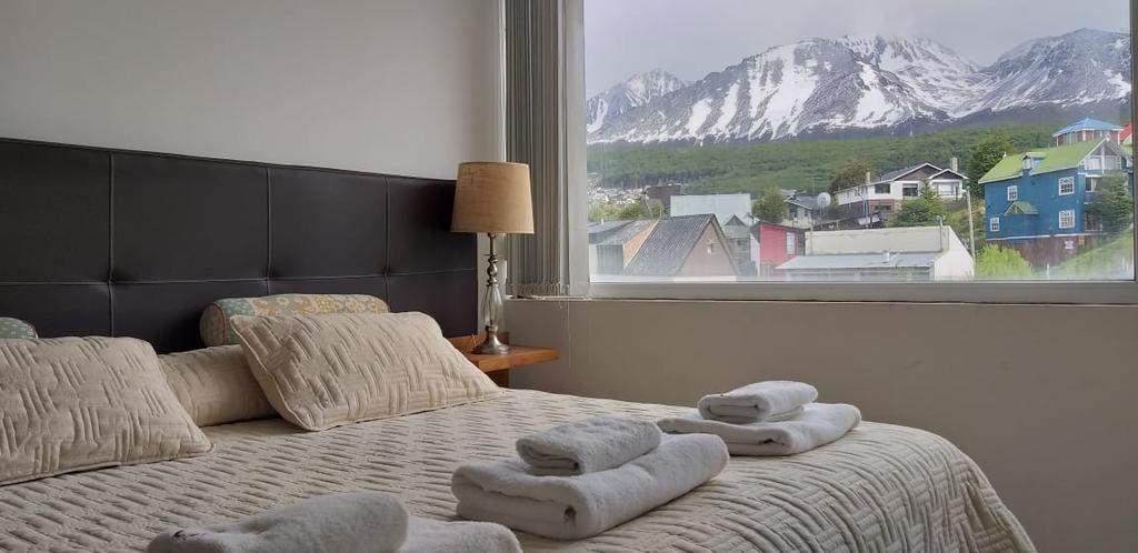 Cama Fuegit Ushuaia Aparthotel Fuegia Apart Tierra Del Fuego
