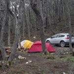 Carpas sendero fin del mundo tierra fuego
