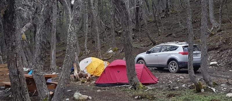 Carpas Sendero Fin Del Mundo Ushuaia Camping Tierra Fuego