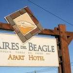 Cartel aires beagle del tierra fuego