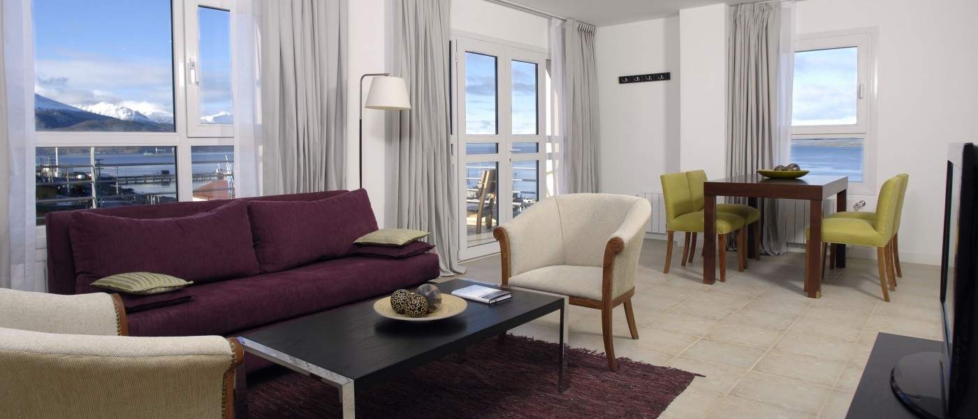 Departamento Comedor Cilenedelfaro Ushuaia Aparthotel Cilene Del Faro Tierra Fuego