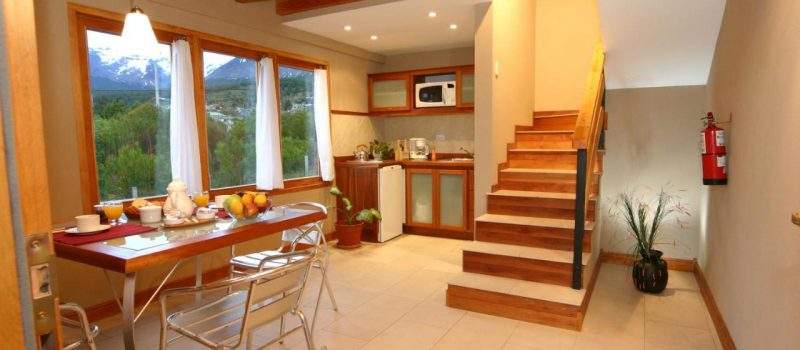 Comedor Aparthotel Aires Del Beagle Apartment Ushuaia Tierra Fuego