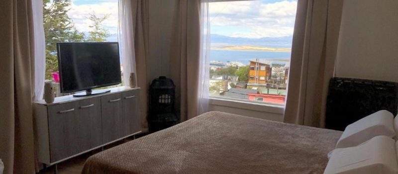 Living Alquiler Balcon Austral Beautiful Apartment With Incredible Views Of The Mountains And City Ushuaia Tierra Del Fuego